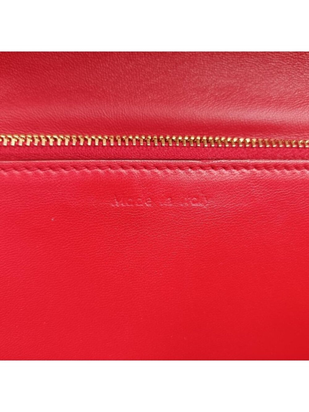 Celine Classic Box Red Leather - Picture 11 of 16